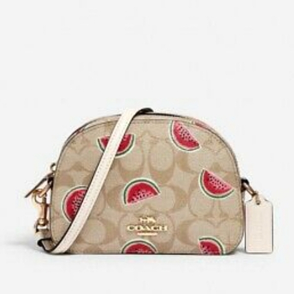 Coach | Bags | Coach Mini Serena Watermelon Bag | Poshmark